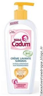 Gel douche Cadum que j'utilise tous les jours